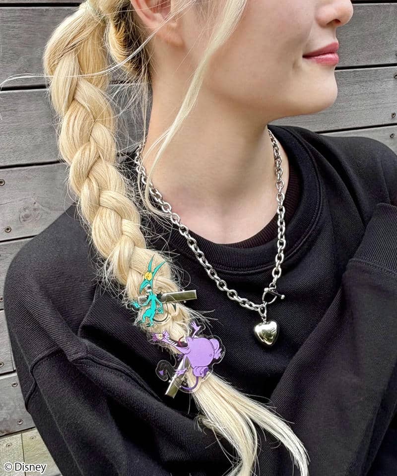 【Disney】ペイン&パニック/ヘアクリップ(PONEYCOMB TOKYO) 詳細画像 クリア 5