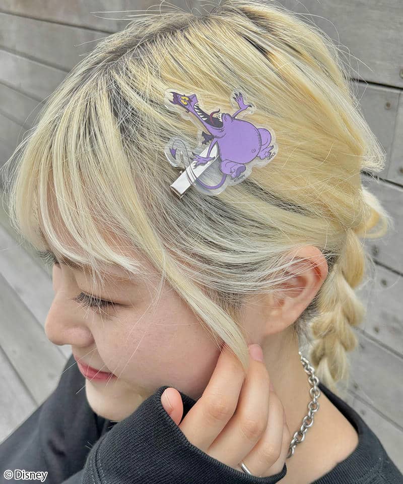 【Disney】ペイン&パニック/ヘアクリップ(PONEYCOMB TOKYO) 詳細画像 クリア 6