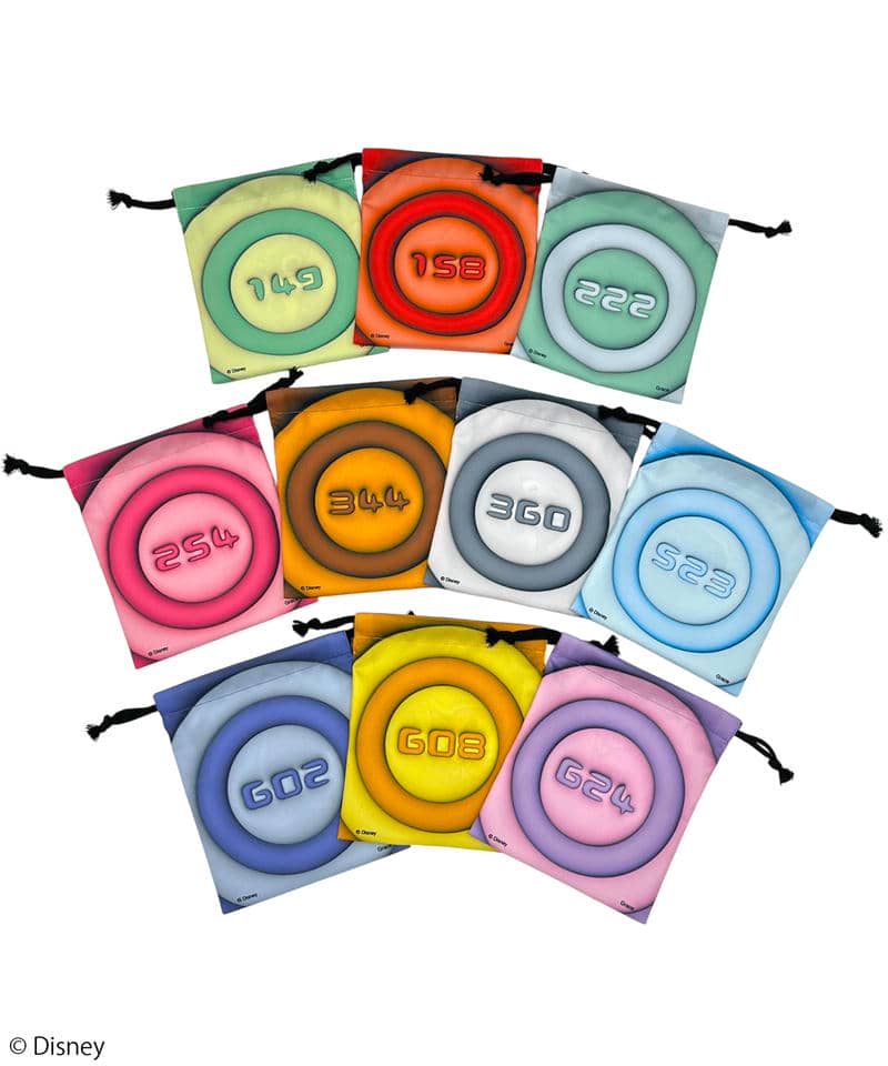 【Disney】試作品10種(第2弾)/ブラインド巾着(PONEYCOMB TOKYO) 詳細画像 配色 2