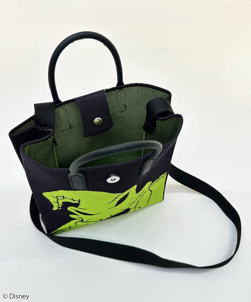 【Disney】ナイトメアー・ビフォア・クリスマス/ウギー・ブギー/ニットバッグ(PONEYCOMB TOKYO) 詳細画像 パープル 3