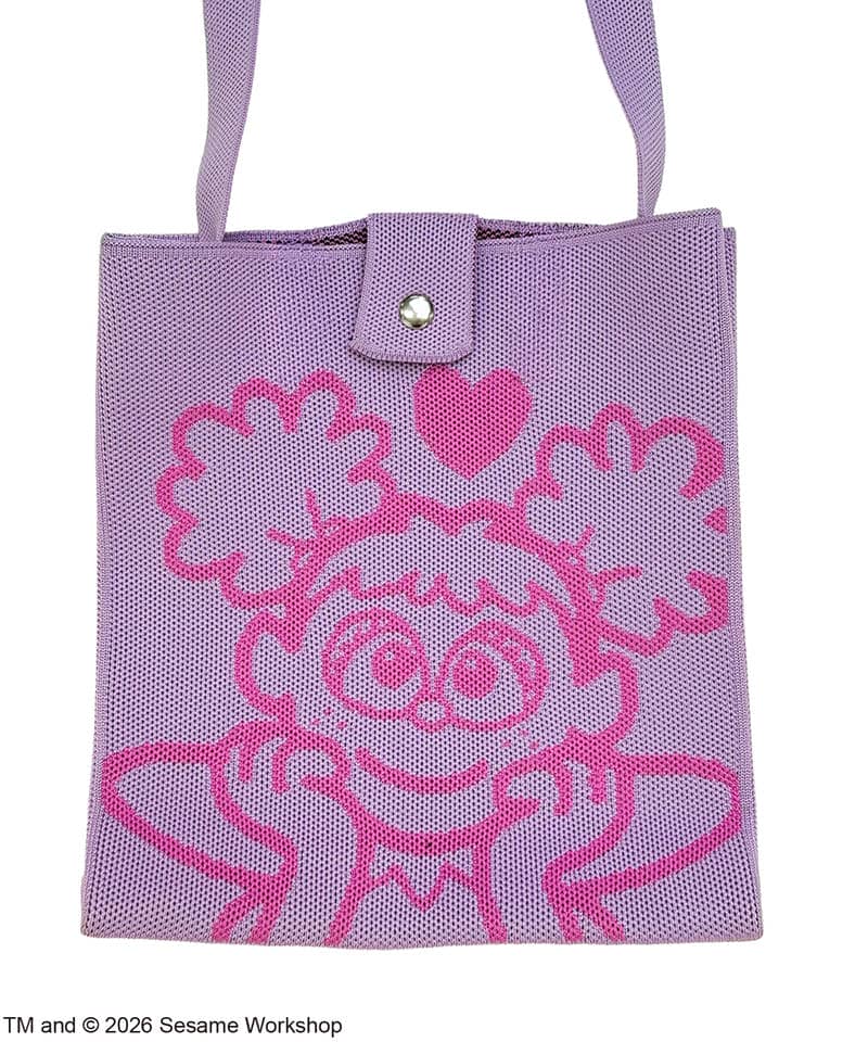 【SESAME STREET】アビー/ニットバッグ(PONEYCOMB TOKYO) 詳細画像 パープル系 4