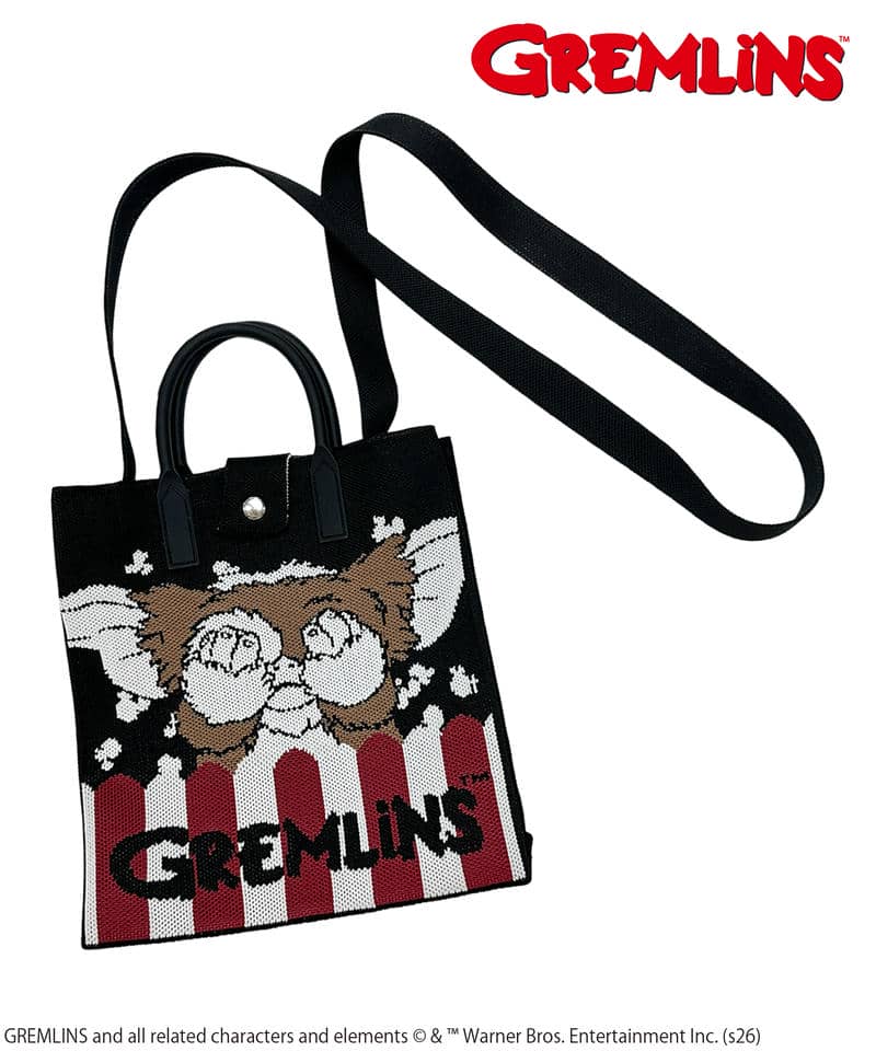 【GREMLINS】グレムリン/ギズモ/ニットバッグ(PONEYCOMB TOKYO) 詳細画像 ブラック 1