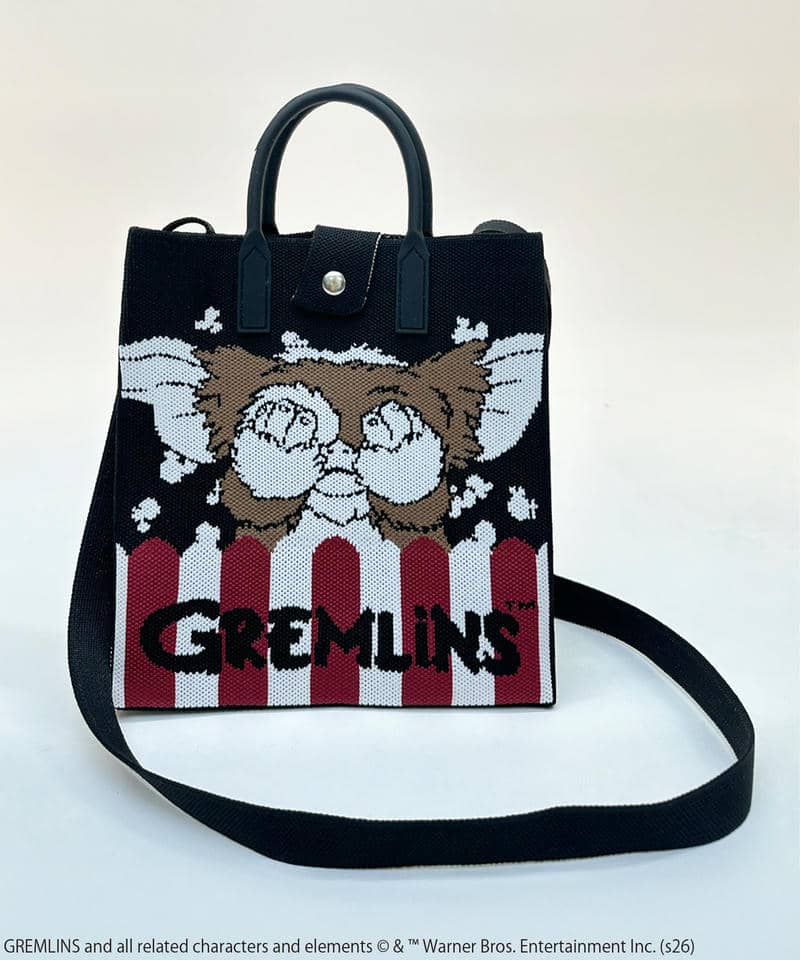 【GREMLINS】グレムリン/ギズモ/ニットバッグ(PONEYCOMB TOKYO) 詳細画像 ブラック 4