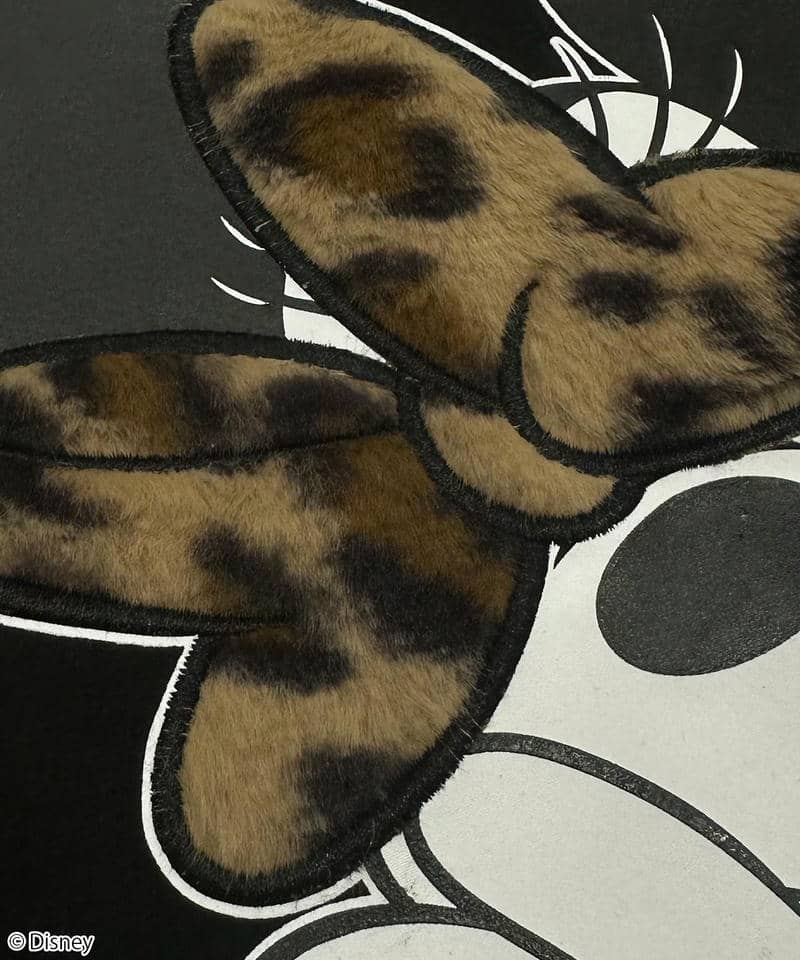 【Disney】ミニーマウス/スウェット(PONEYCOMB TOKYO) 詳細画像 ブラック 4