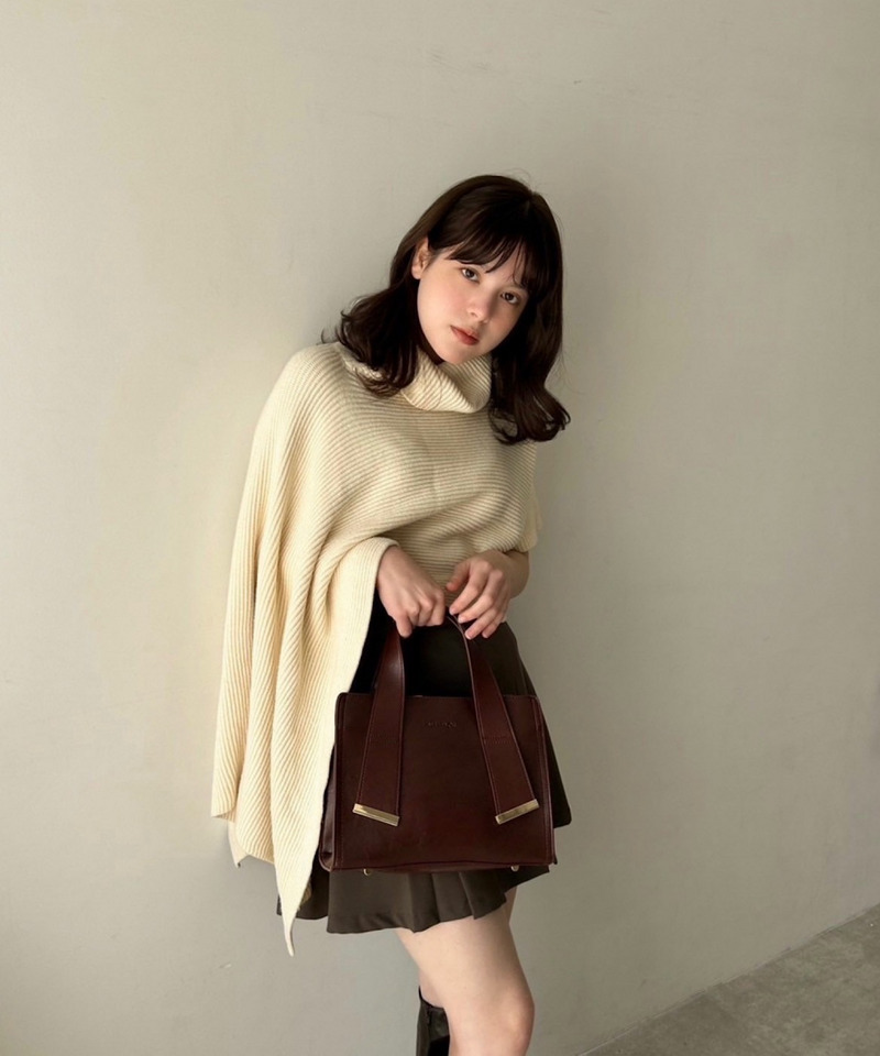 mytwilight 2way ボリュームハンドルバッグ 詳細画像 ボルドー 12