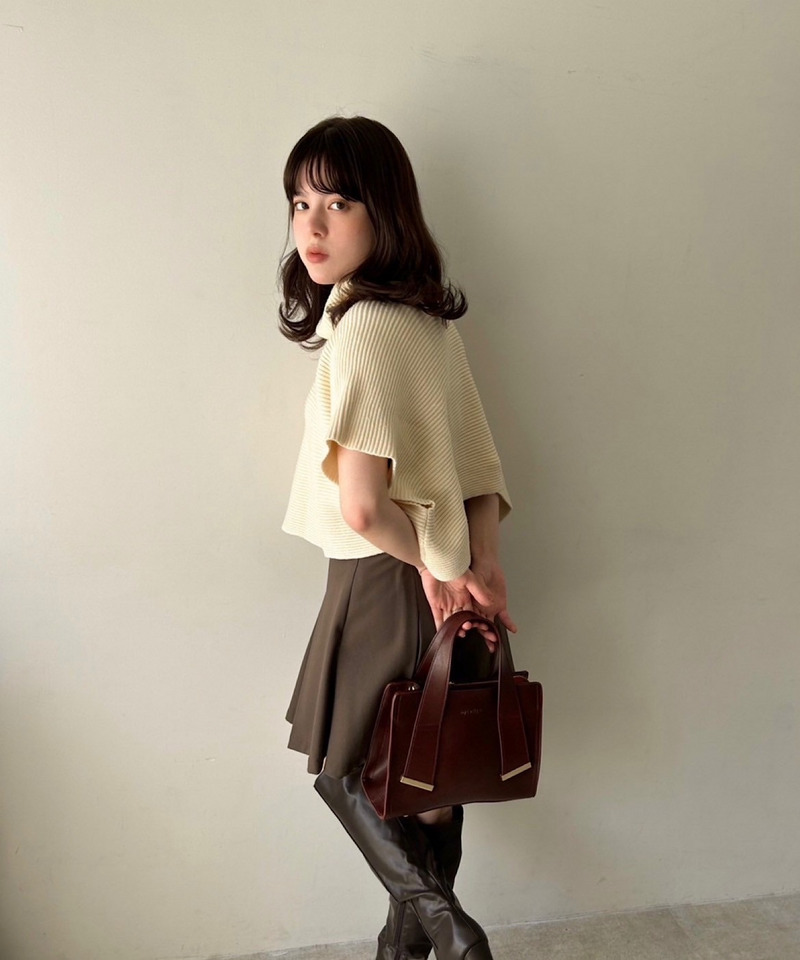 mytwilight 2way ボリュームハンドルバッグ 詳細画像 ボルドー 14