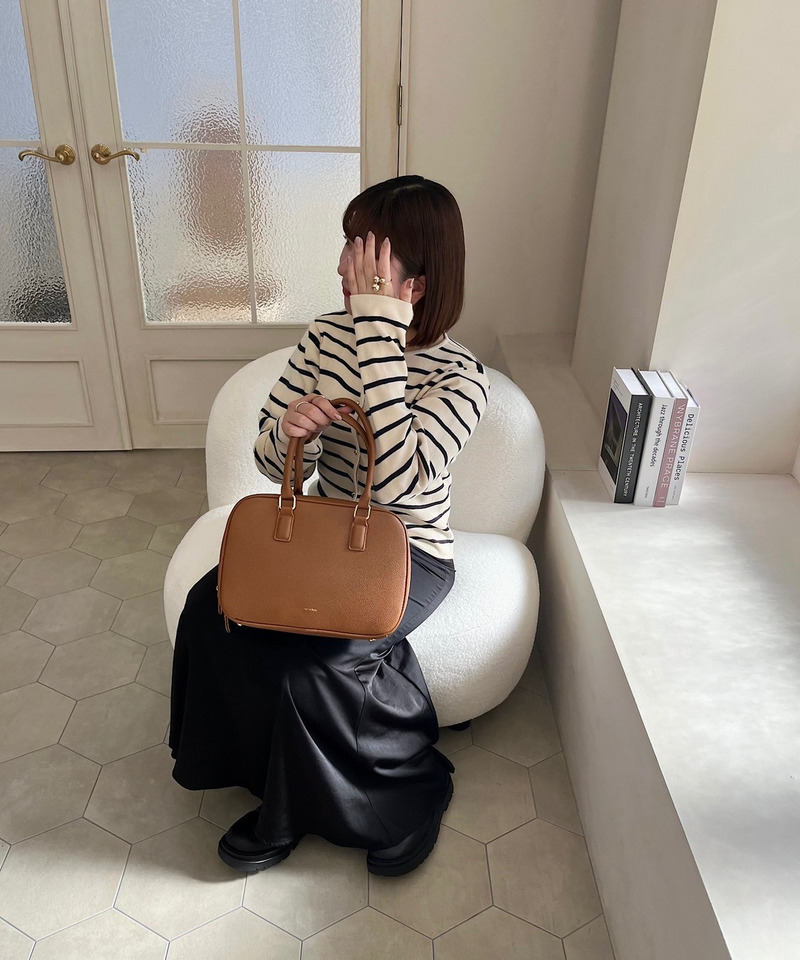 mytwilight 2way スクエアボストンバッグ 詳細画像 キャメル 21
