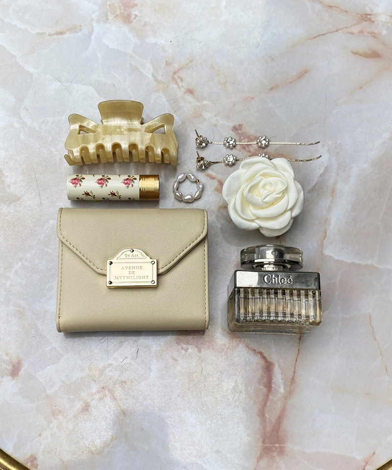 mytwilight PARIS モチーフミニウォレット 詳細画像 クリーム 1