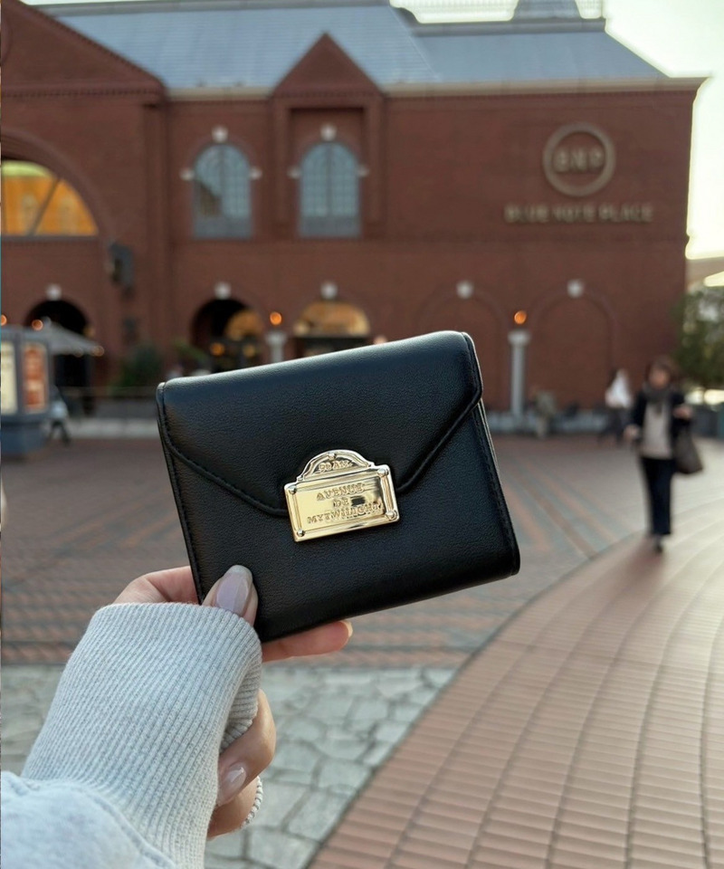 mytwilight PARIS モチーフミニウォレット 詳細画像 ブラック 4