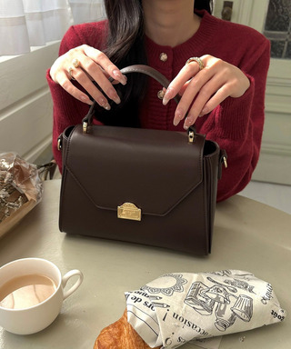 mytwilight PARIS モチーフ台形ミニバッグ