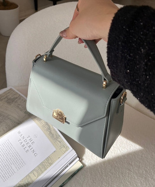 mytwilight PARIS モチーフ台形ミニバッグ