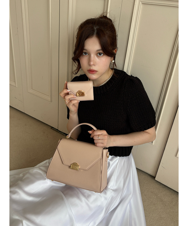 mytwilight PARIS モチーフ台形ミニバッグ 詳細画像 ベビーピンク 15