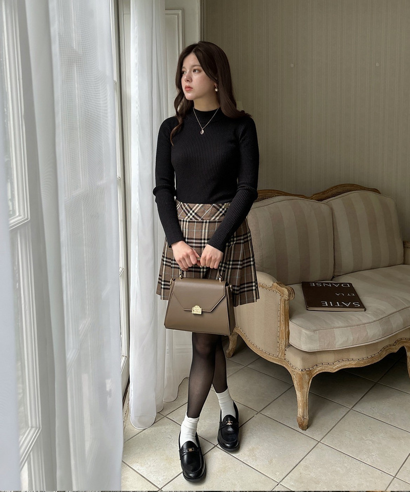 mytwilight PARIS モチーフ台形ミニバッグ 詳細画像 グレイッシュベージュ 8