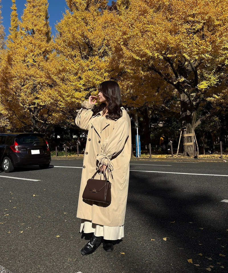 mytwilight PARIS モチーフ台形ミニバッグ 詳細画像 ダークブラウン 14