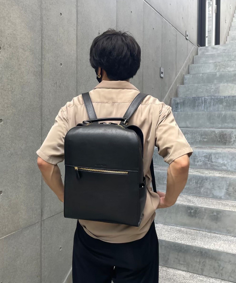 12ポケット合皮大容量リュック 詳細画像 ブラック 22