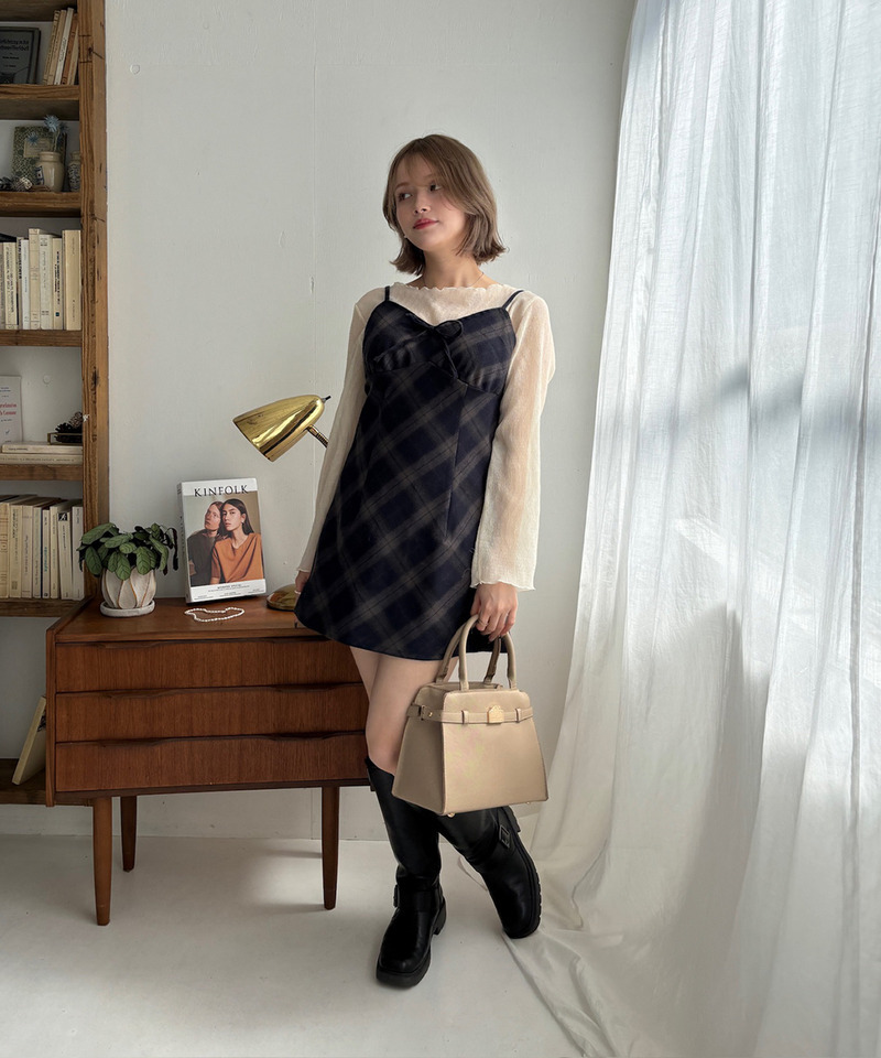mytwilight PARISモチーフ サイドベルトバッグ 詳細画像 ベージュ 10