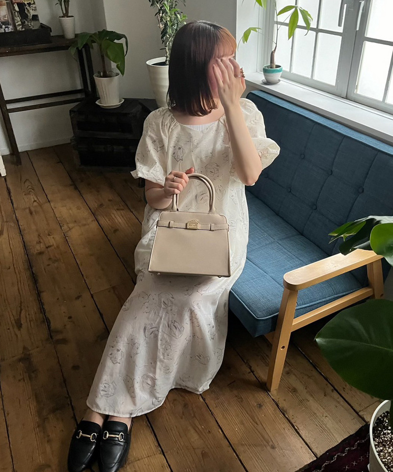 mytwilight PARISモチーフ サイドベルトバッグ 詳細画像 ベージュ 11