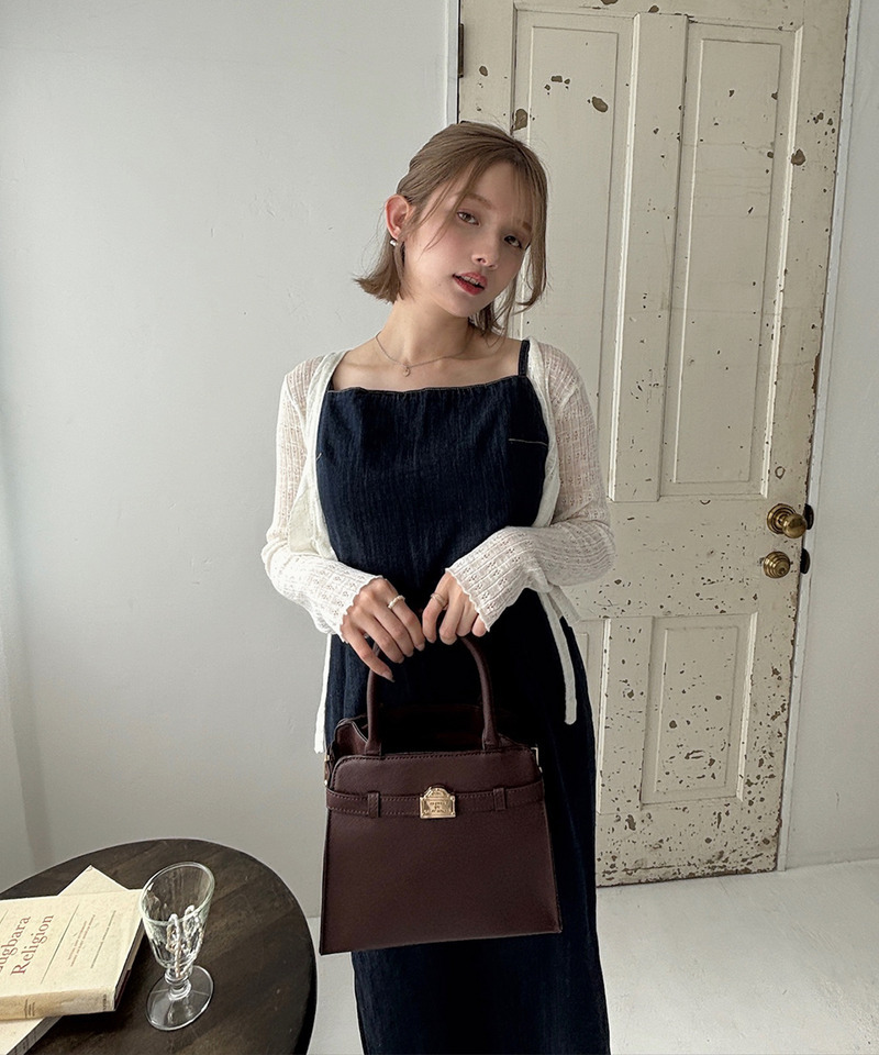 mytwilight PARISモチーフ サイドベルトバッグ 詳細画像 ボルドー 6