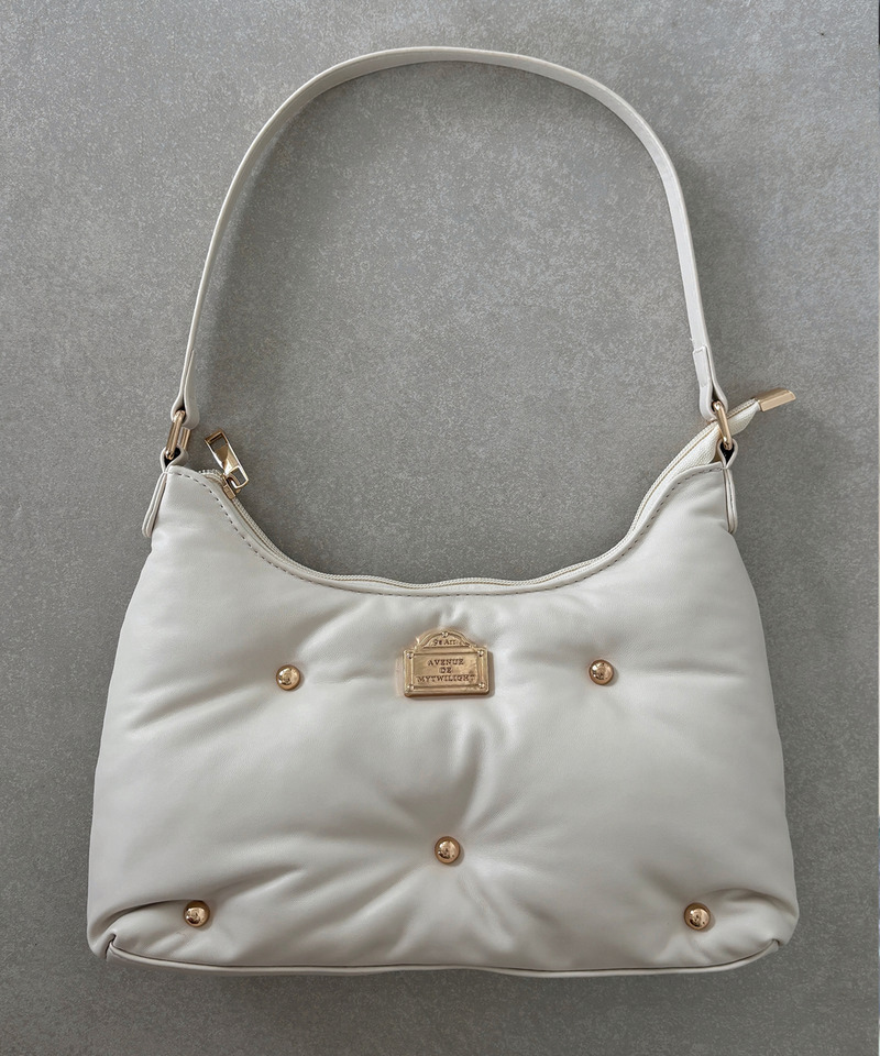 mytwilight PARISモチーフ パフィーバッグ 詳細画像 オフホワイト 14