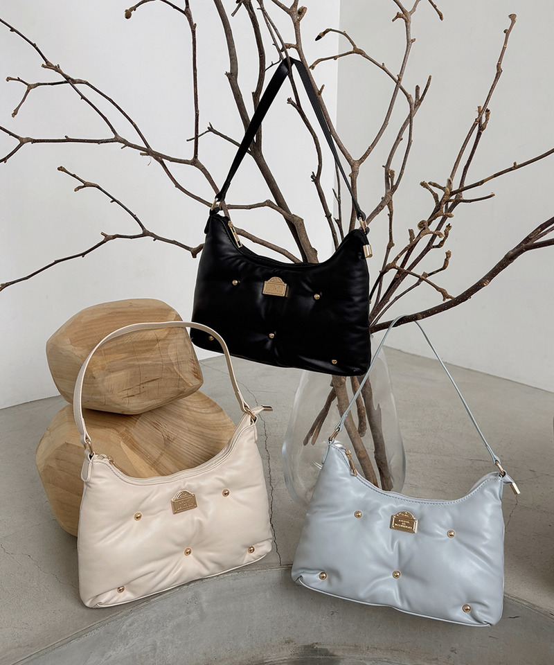 mytwilight PARISモチーフ パフィーバッグ 詳細画像 オフホワイト 15