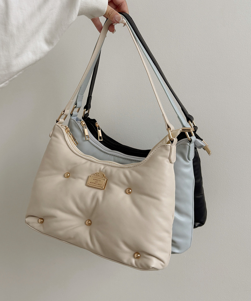 mytwilight PARISモチーフ パフィーバッグ 詳細画像 オフホワイト 16