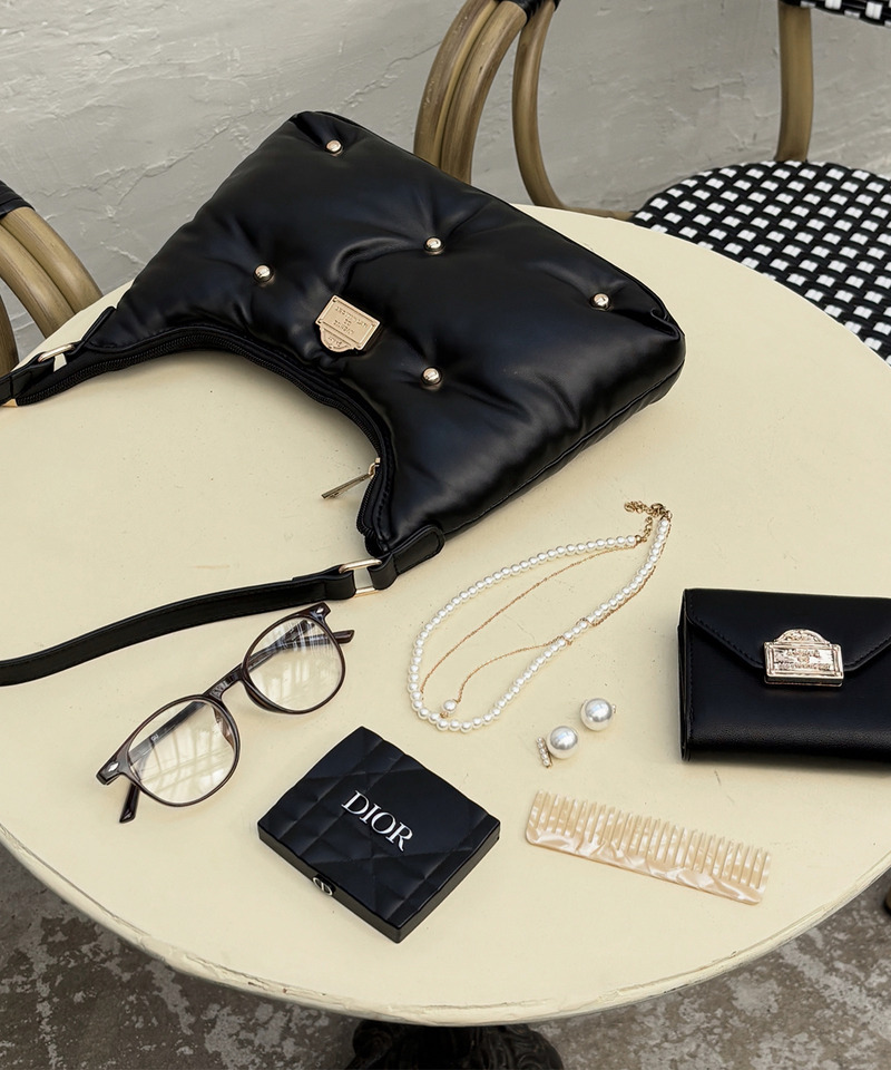 mytwilight PARISモチーフ パフィーバッグ 詳細画像 ブラック 2