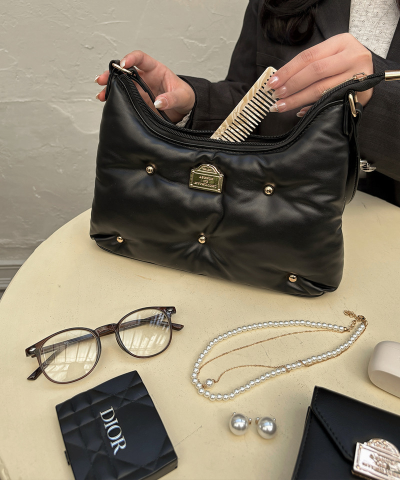 mytwilight PARISモチーフ パフィーバッグ 詳細画像 ブラック 4