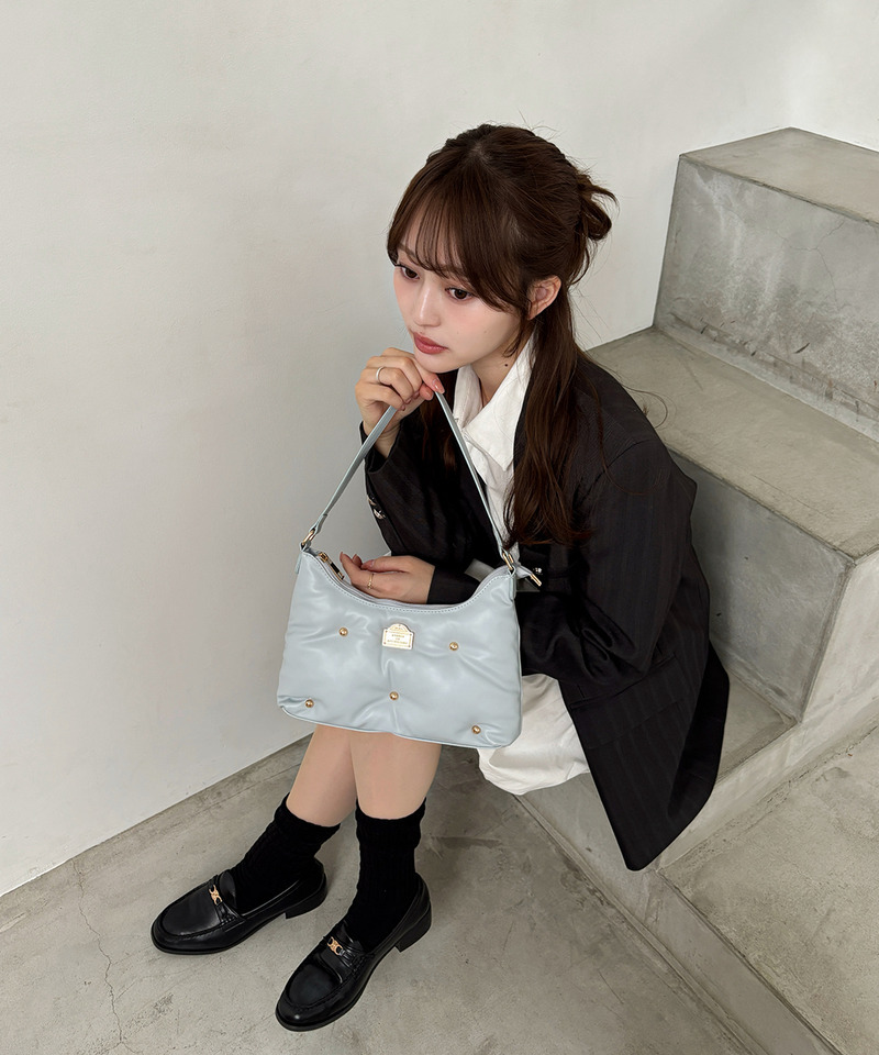 mytwilight PARISモチーフ パフィーバッグ 詳細画像 ライトブルー 10