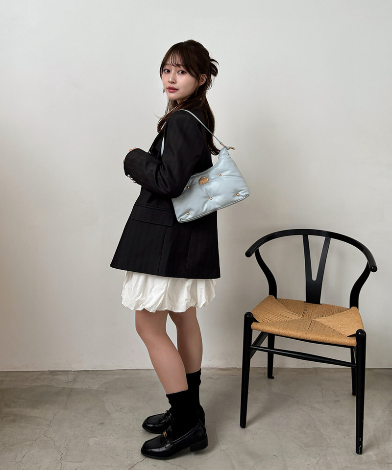 mytwilight PARISモチーフ パフィーバッグ 詳細画像 ライトブルー 12