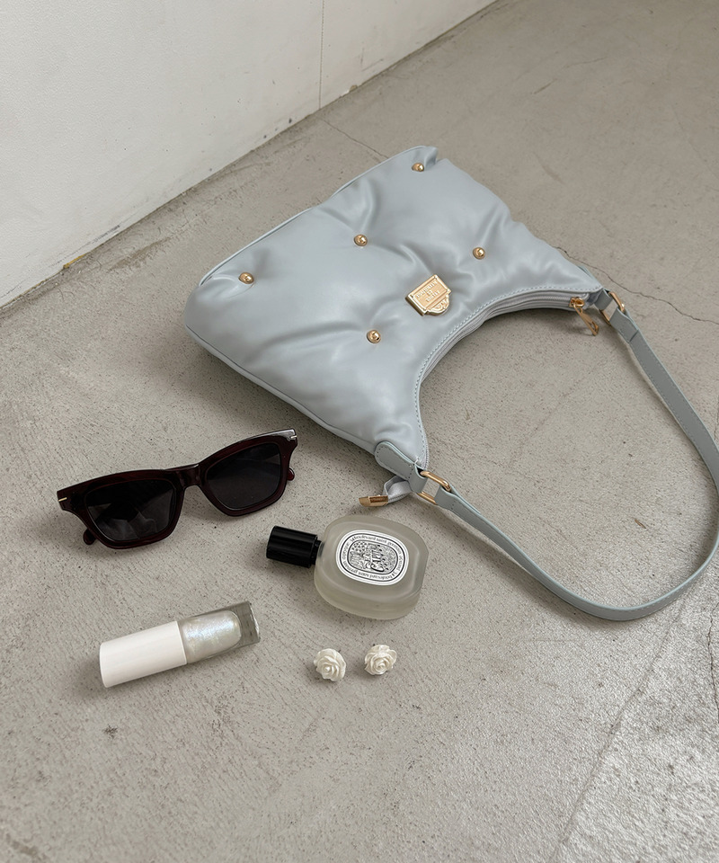 mytwilight PARISモチーフ パフィーバッグ 詳細画像 ライトブルー 2