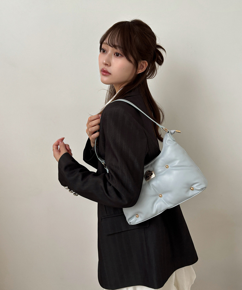 mytwilight PARISモチーフ パフィーバッグ 詳細画像 ライトブルー 5