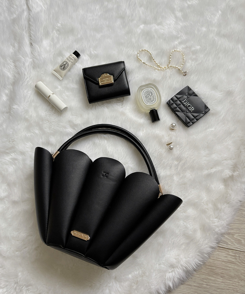 mytwilight マドレーヌ プリーツ バッグ 詳細画像 ブラック 2