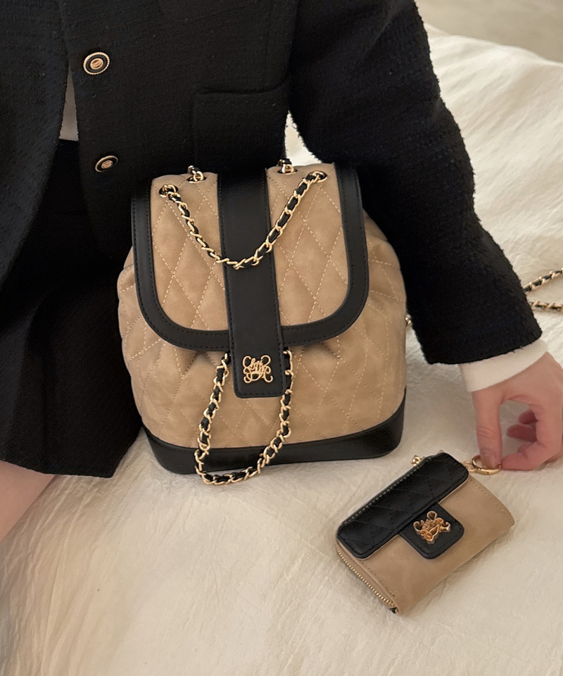 mytwilight キルティング フラグメントケース 詳細画像 ベージュ 4