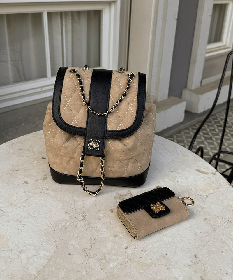 mytwilight キルティング フラグメントケース 詳細画像 ベージュ 6