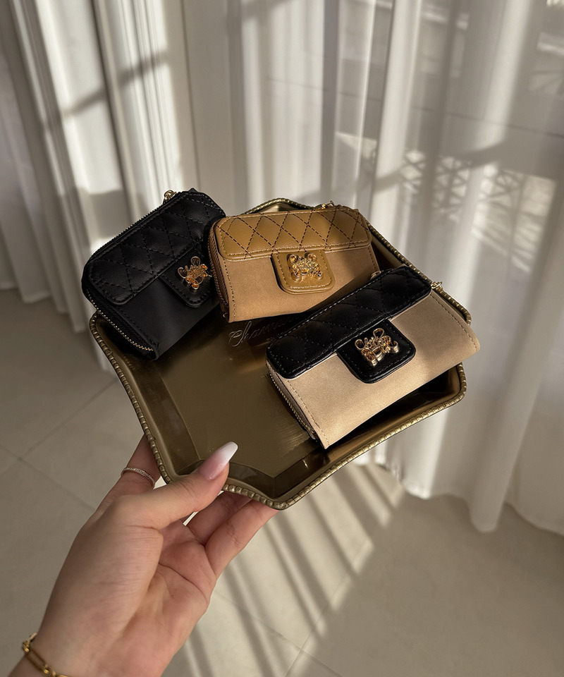 mytwilight キルティング フラグメントケース 詳細画像 ベージュ 7