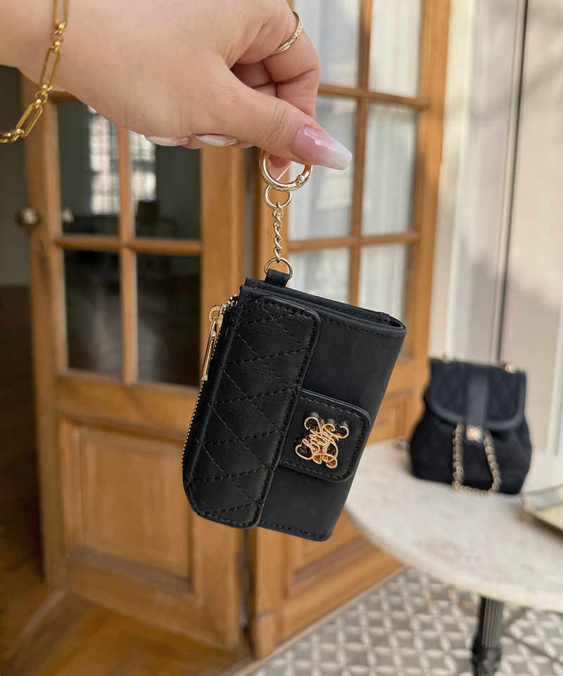 mytwilight キルティング フラグメントケース 詳細画像 ブラック 2