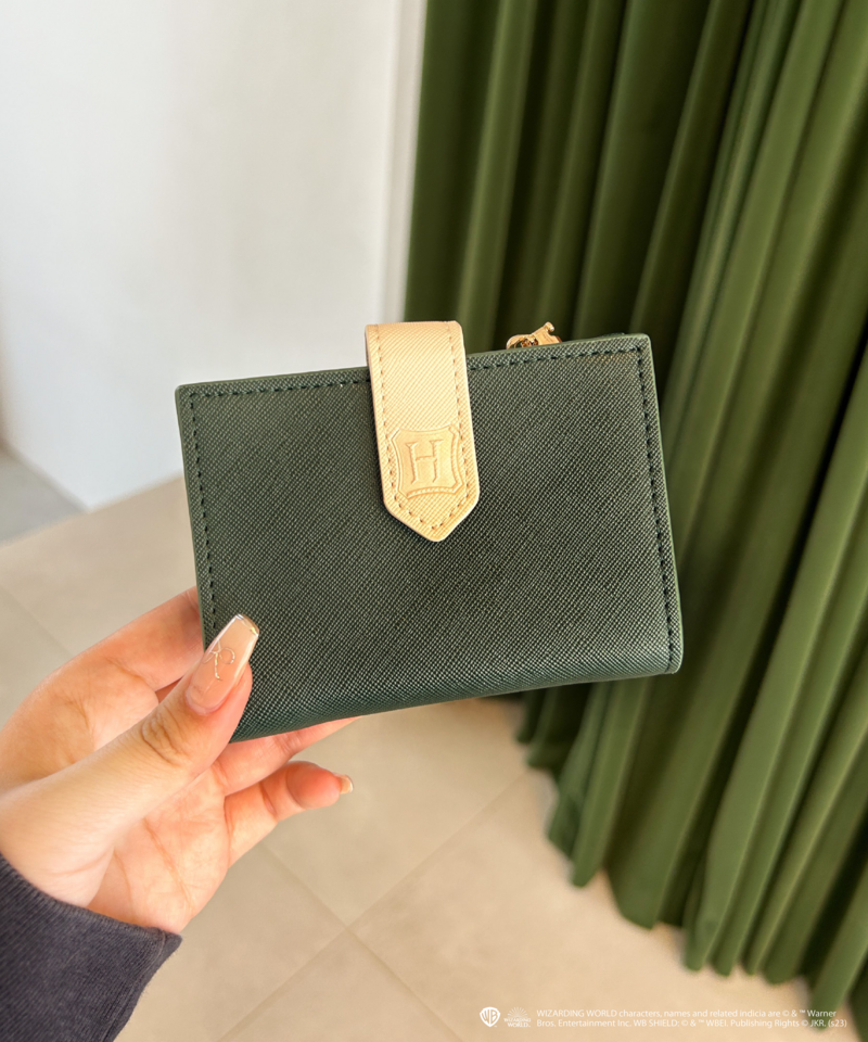 【Harry Potterコラボ】ホグワーツ寮 2way ミニウォレット＆カードケース 詳細画像 グリーン 2