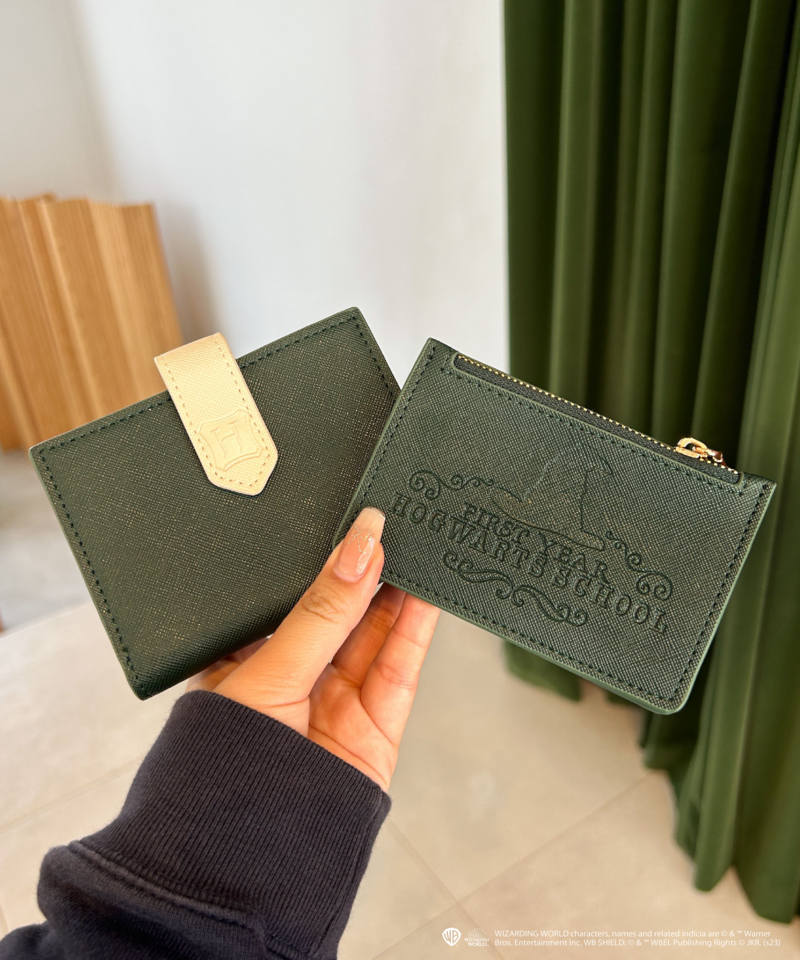 【Harry Potterコラボ】ホグワーツ寮 2way ミニウォレット＆カードケース 詳細画像 グリーン 3