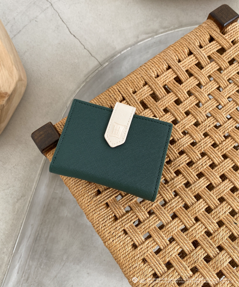 【Harry Potterコラボ】ホグワーツ寮 2way ミニウォレット＆カードケース 詳細画像 グリーン 4