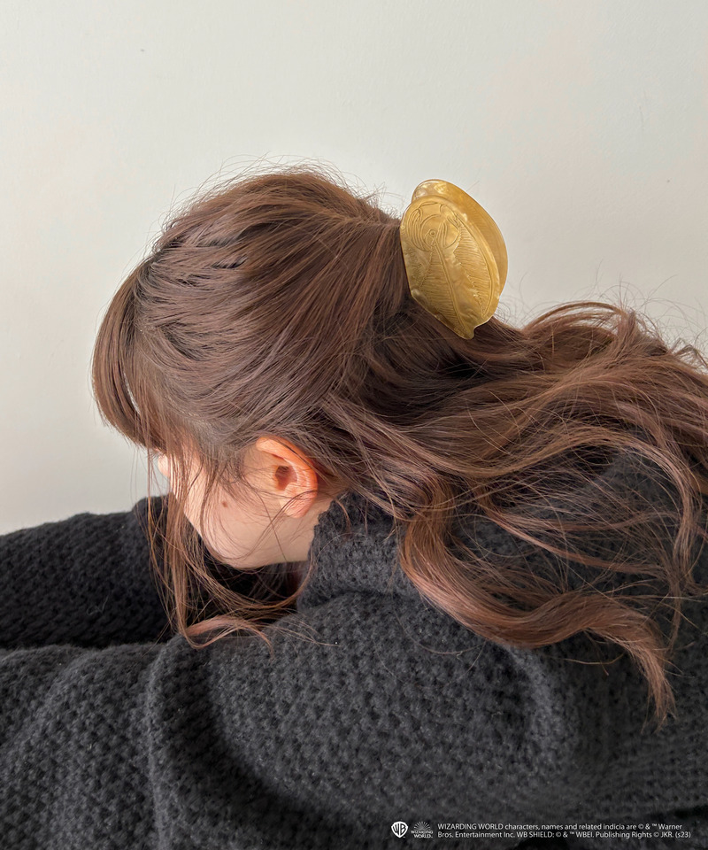 【Harry Potterコラボ】 クィディッチモチーフ バンスヘアクリップ 詳細画像 ゴールド 8