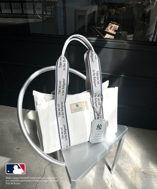 【MLB】テープロゴ キャンバストートバッグ