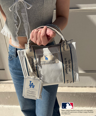 【MLB】テープロゴ ミニキャンバストートバッグ