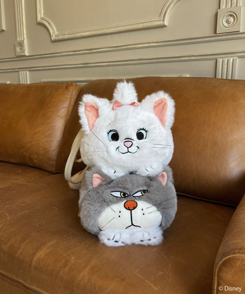 【Disney】おしゃれキャット/マリー/ぬいぐるみショルダーバッグ 詳細画像 ホワイト 30