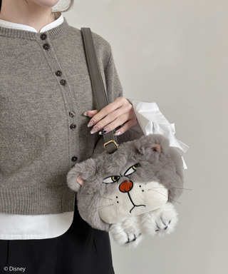 【Disney】シンデレラ/ルシファー/ぬいぐるみショルダーバッグ