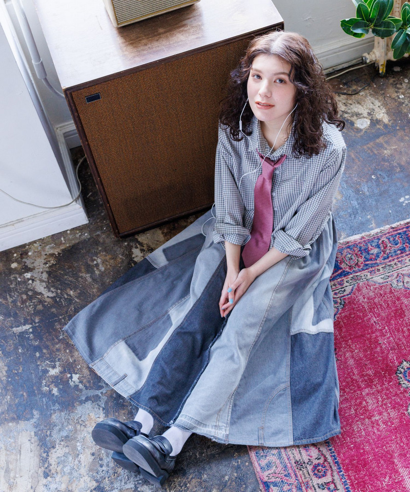 幾何学柄ネクタイ 詳細画像 ピンク 5