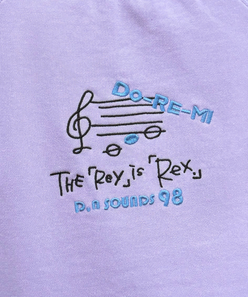 セッションしたい恐竜刺しゅうプルオーバー 詳細画像 パープル 5