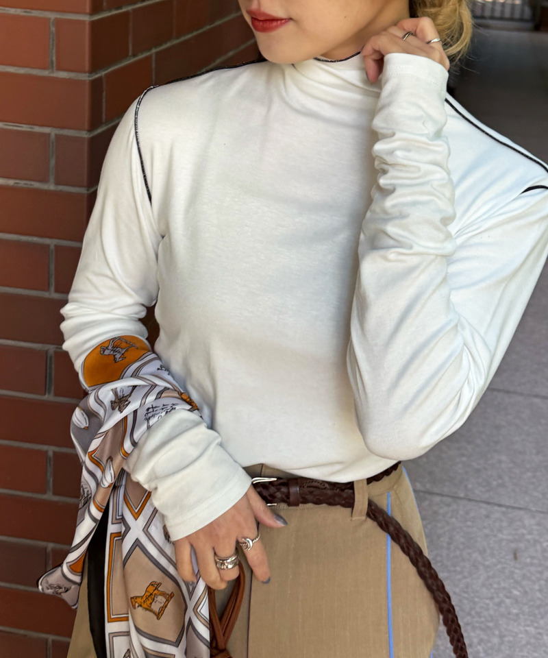 とろみフライスメローインナー 詳細画像 オフホワイト 3