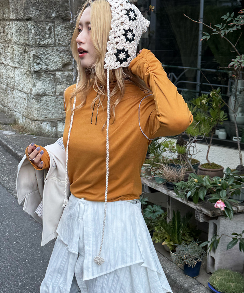 とろみフライスメローインナー 詳細画像 オレンジ 7