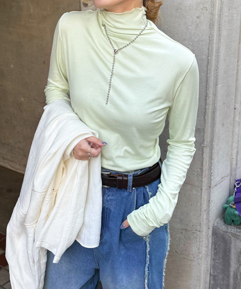 とろみフライスメローインナー 詳細画像 グリーン 9