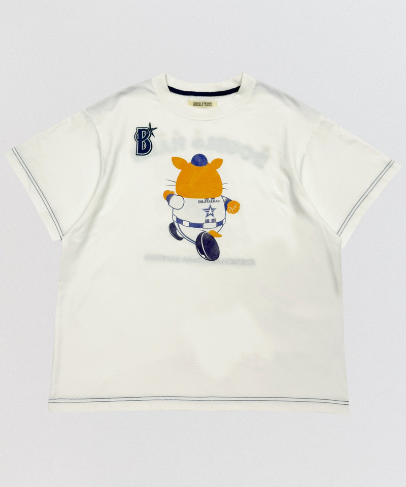 【横浜DeNAベイスターズ】  USEDプリント BIGTEE 詳細画像 ブルー 3